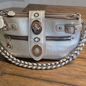 Silver Chain Strap Women's Bag